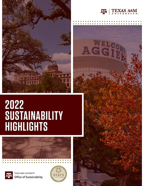 Cover of the 2022 Sustainability Highlights Report