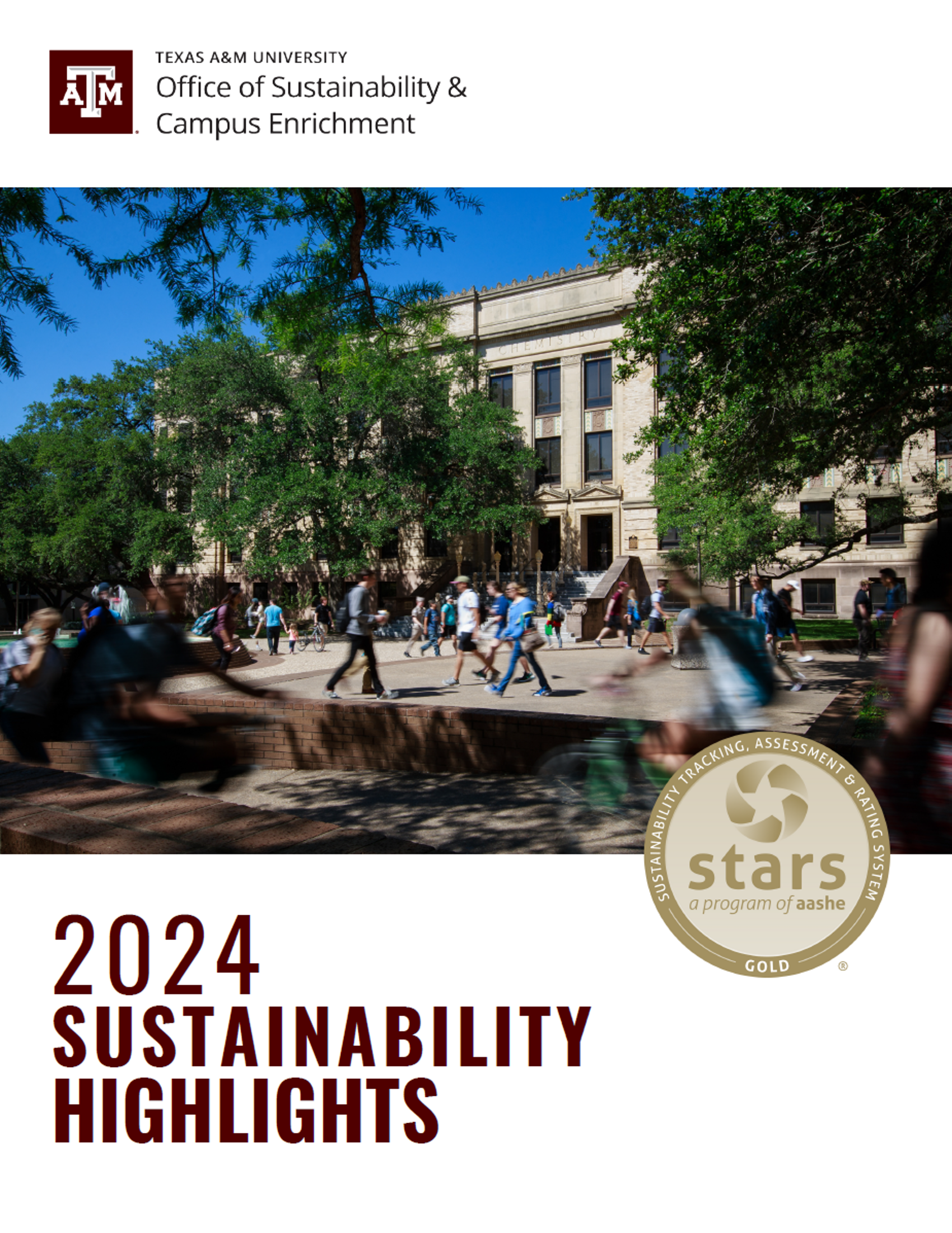 Cover of the 2023 Sustainability Highlights Report